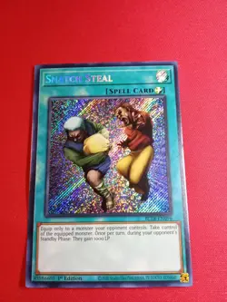 Snatch Steal - BLTR-EN096 - YuGiOh! - Secret Rare 1st Ed NM/LP - Image 1
