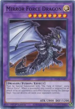 Mirror Force Dragon - DLCS-EN057 - Common - 1st Edition x1 - Lightly Played - Image 1