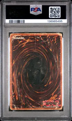 PSA 1 PR 2002 YUGIOH Jinzo PSV-000 Pharaoh's Servant Secret Rare - Image 2
