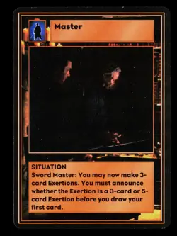 Master Highlander: The Card Game Trading Card CCG - Image 1