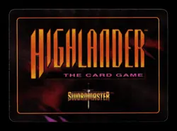 Master Highlander: The Card Game Trading Card CCG - Image 2