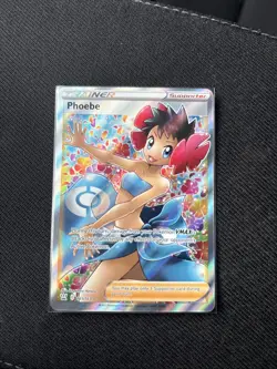 Pokemon TCG Phoebe Battle Styles Trainer Full Art Ultra Holo Card 161/163 - Image 1