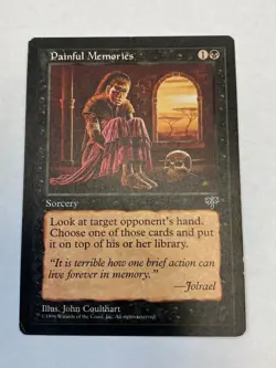 Painful Memories - Magic the Gathering MTG Mirage Single Card - Image 1
