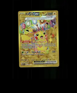 Fan-art HOLO Pikachu Card Pikachu Pokemon Card READ DESCRIPTION BELOW p2 - Image 1