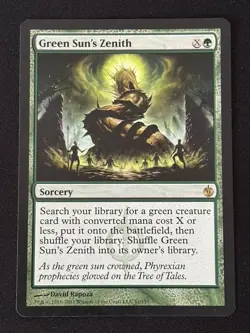 1x MTG Green Sun's Zenith - Mirrodin Besieged (MBS) #81 - Magic the Gathering - Image 3