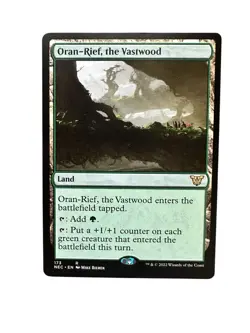 MTG Oran-Rief, The Vastwood Kamigawa: Neon Dynasty: Commander #173 - Image 1