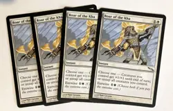 Roar of the Kha (4) Mirrodin NM MTG Magic the Gathering - Image 1