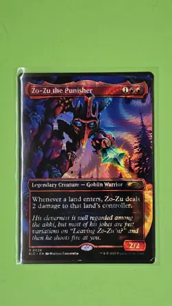 Zo-Zu the Punisher HOLO-FOIL - Secret Lair Encyclopedia MTG PLAYTEST - Image 1