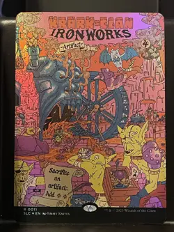 Krark-Clan Ironworks FOIL # 12 MTG SLD Secret Lair Countdown Kit 2025 NM - Image 1