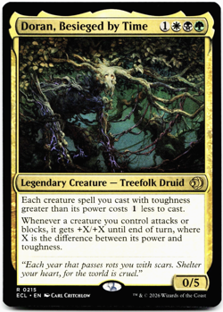 Doran, Besieged by Time [Lorwyn Eclipsed] Magic MTG ECL 0215 NM ⚪💀🌳 - Image 3