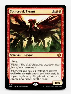 Spinerock Tyrant [Lorwyn Eclipsed] Magic - MTG ECL 0159 NM 🔥 - Image 1