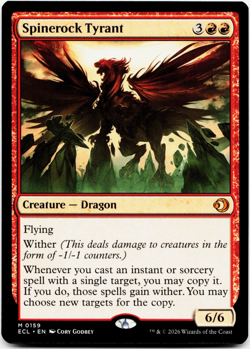 Spinerock Tyrant [Lorwyn Eclipsed] Magic - MTG ECL 0159 NM 🔥 - Image 2