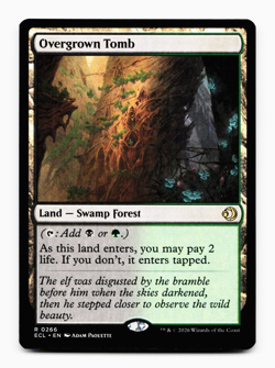 Overgrown Tomb [Lorwyn Eclipsed] Magic - MTG ECL 0266 💀🌳 - Image 3