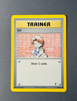Bill 108/110 Legendary Collection Trainer 2002 Pokemon Card - LP - Image 1
