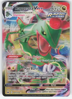 Rayquaza VMAX 101/159 Pokemon TCG Crown Zenith NM - Image 1