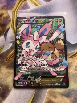 Pokemon TCG Sylveon EX Full Art RC32-32 Generations Radiant Collection Rare - Image 1