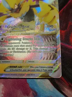 Zeraora VSTAR 055/159 SWSH: Crown Zenith Holo Pokemon TCG 2023 - Image 4