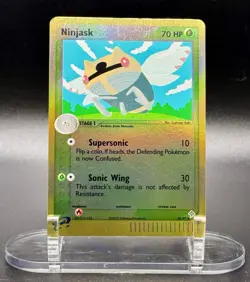 Ninjask 38/97 Reverse Holo Pokemon EX Dragon 2003 Vintage NM - Image 2