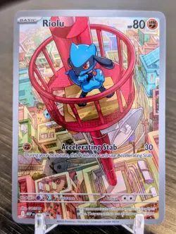 Riolu 010 - Pokemon TCG Mega Evolutions - Black Star Promo - NM 2 - Image 1