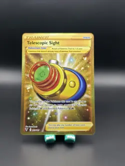 Pokemon Telescopic Sight 203/185 Vivid Voltage Sword & Shield SECRET RARE - Image 1