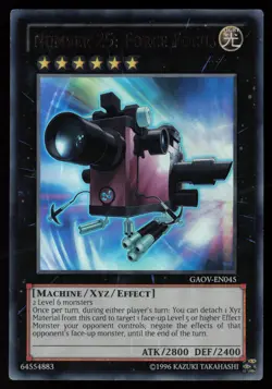 Yugioh Number 25: Force Focus GAOV-EN045 Ultra Rare NM - Image 1