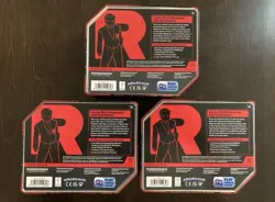 Team Rocket Tin Set 3x Mewtwo Persian Nidoking Empty No Cards - Free Shipping! - Image 2
