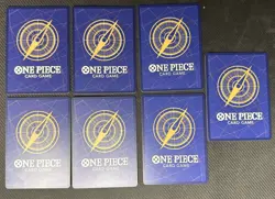 One Piece TCG Super Rare Lot of 7 SR Foil Cards English One Piece Lot - Image 2