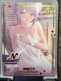 Kanzaki Ranko Genki Parade Goddess Story Card Anime Waifu N N-41 - Image 1