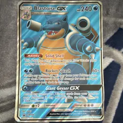 Pokemon GX Holo Card Lot Blastoise SM189 Pikachu SM232 Umbreon & Darkrai SM241 - Image 3