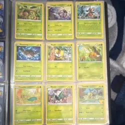 Pokemon TCG Mixed Card Lot Bulbasaur Squirtle Gyarados Leafeon Ultra Pro Binder - Image 5