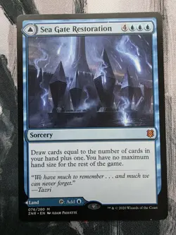 Sea Gate Restoration Zendikar Rising Mythic Rare MTG Card - Regular - #76/280 - Image 1