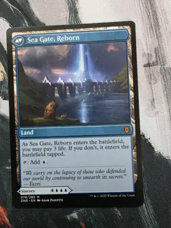 Sea Gate Restoration Zendikar Rising Mythic Rare MTG Card - Regular - #76/280 - Image 2