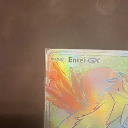Pokemon TCG Entei GX 74/73 Shining Legends Secret Rare Full Art Holo Card - Image 4