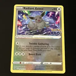 Radiant Eevee SWSH230 SWSH: Sword & Shield Promo Cards Holo - Image 1
