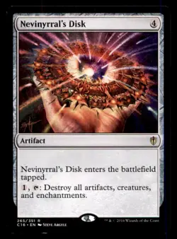 Nevinyrral's Disk LP Light Play Commander 2016 MTG [11950] - Image 1