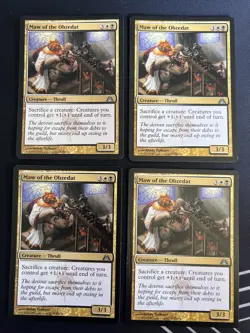 4x Maw of the Obzedat (83) Dragon's Maze LP MTG Magic the Gathering x4 Playset - Image 1