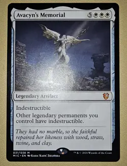 MTG Avacyn's Memorial 031/038 Innistrad Midnight Hunt Mythic Rare NM - Image 1