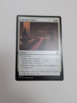 MTG - Valorous Stance - Avatar: The Last Airbender: Eternal-Legal NM/M Cond - Image 1