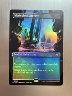 Meticulous Archive - 328 - MTG: Murders at Karlov Manor - Borderless - FOIL - Image 1