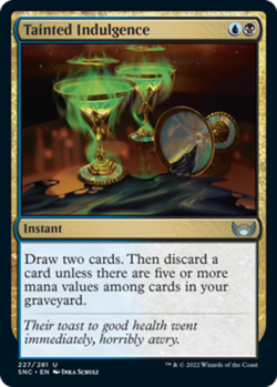 1 x Tainted Indulgence - Foil - Streets of New Capenna - NM-Mint - MTG - Image 1