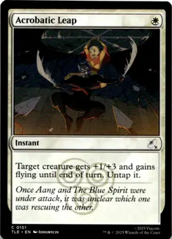 Acrobatic Leap C Avatar: The Last Airbender: Eternal-Legal 151 NM - Image 1