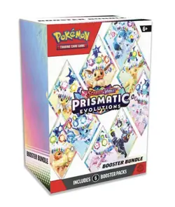 Pokemon TCG: Scarlet & Violet Prismatic Evolutions Booster Bundle Factory Sealed - Image 1