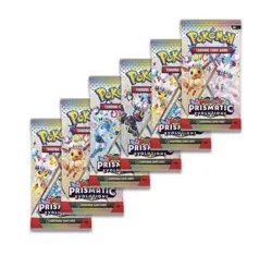 Pokemon TCG: Scarlet & Violet Prismatic Evolutions Booster Bundle Factory Sealed - Image 3