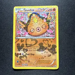 Stunfisk RC12/RC25-Legendary Treasures Radiant Collection 2013 Pokemon - Image 1