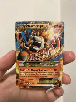 2013 POKEMON XY PROMOS #XY198 MEGA CAMERUPT - Image 1