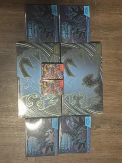 pokemon phantasma flames sealed lot 4 ETB 2 UPC 2 Booster Bundle - Image 1