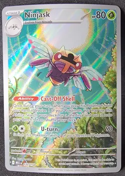 Pokemon: Ninjask - 137/132 - ME01: Mega Evolution Holo Illustration Rare NM - Image 1