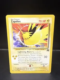 Pokemon Zapdos 23 Promo Wotc Promo Regular - Image 1