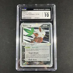 Shiftry ex Ultra Rare Holo 2006 Pokemon TCG EX Crystal Guardians 97/100 CGC 10 - Image 1