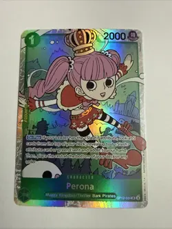 One Piece TCG Perona OP12-034 SR Alt Art Super Rare Legacy of the Master NM - Image 1